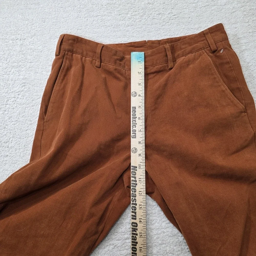 y2k‎ Paul & Shark Men's Corduroy Pants Brown Size 32x30 Regular Fit Straight Leg